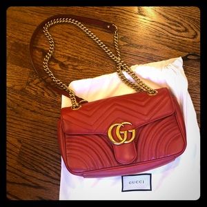 Gucci Marmont matelassé shoulder bag